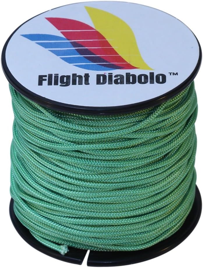 Flight Diabolo Green 30 Meter Length Spool of Pro Diabolo String for Chinese Yoyos