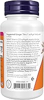 Vista 3 de Now Foods, Vitamina D 1000iu, 180 cápsulas blandas