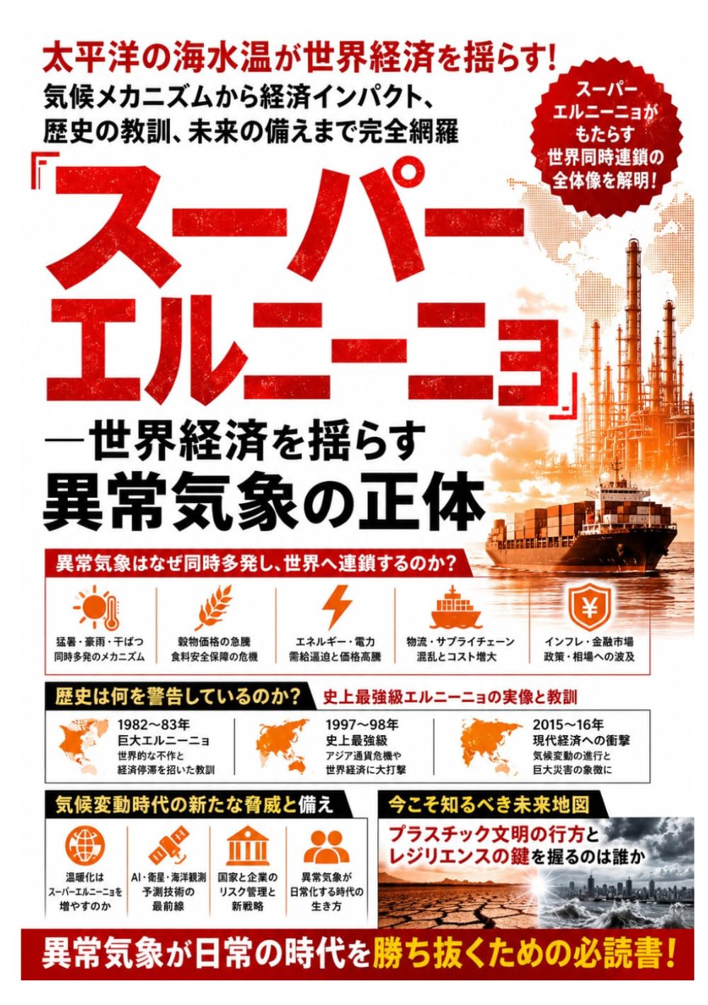 スーパーエルニーニョ: 世界経済を揺らす異常気象の正体
