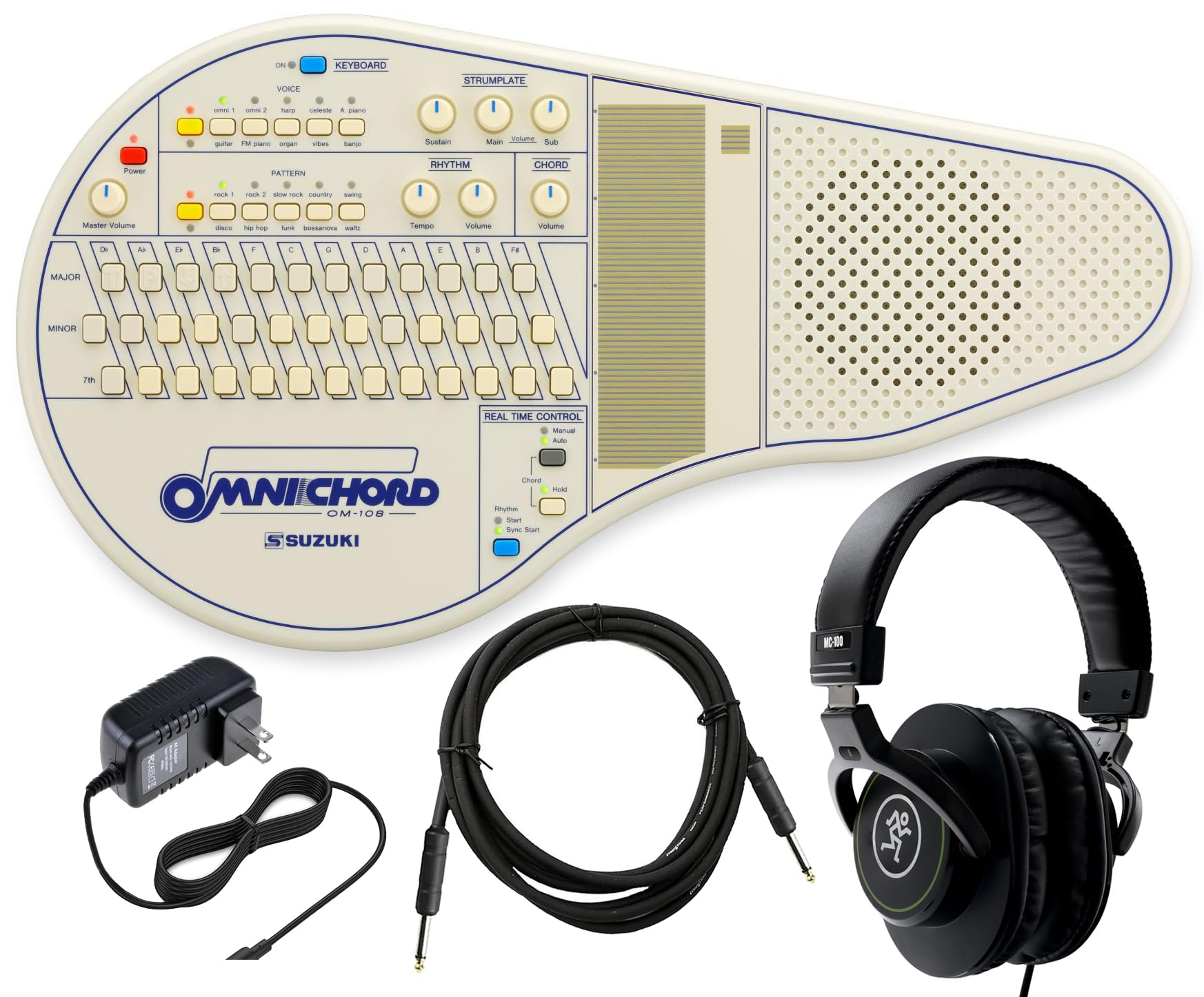 その他 OMNICHORD Amazon.com: Suzuki OM-108 Omnichord with Power Supply