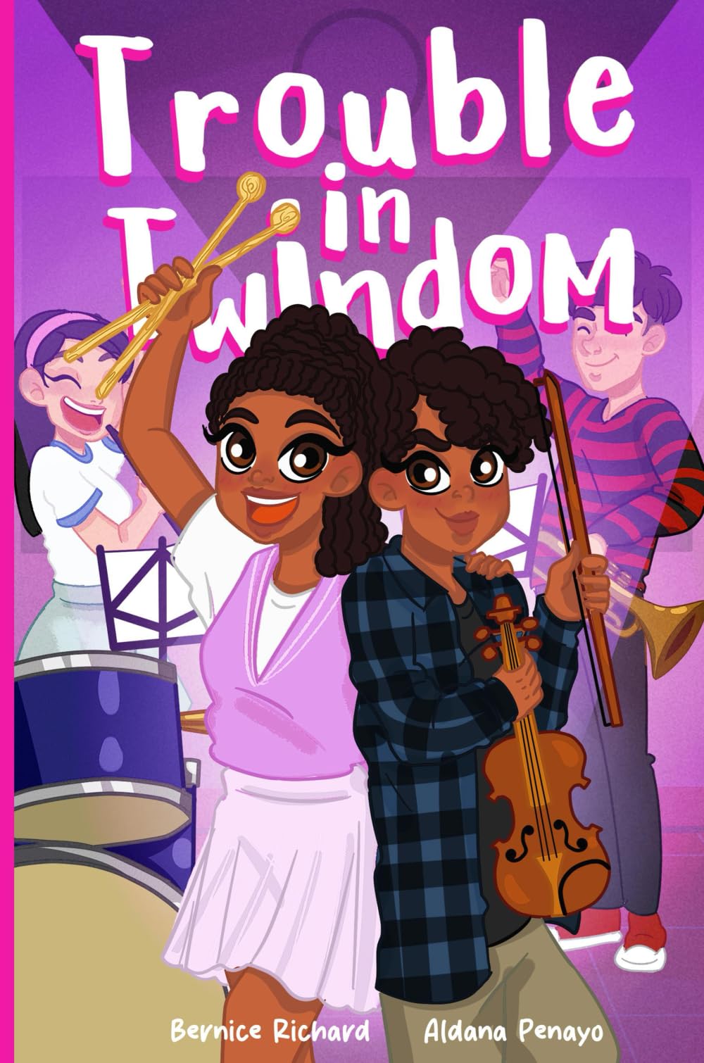 Trouble in Twindom: Battle of the Bands - A Fun Twin Sibling Story About Rivalry, Teamwork, and Self-Discovery for Kids Aged 6+