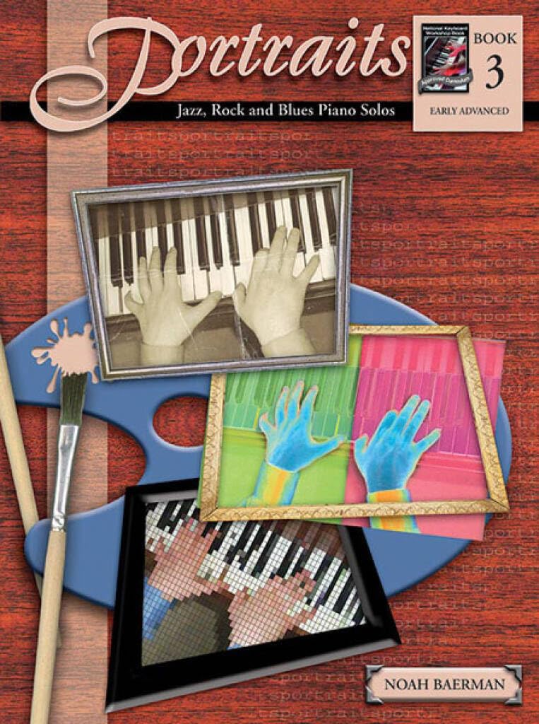 Baerman portraits 3 pf bk/cd piano avec recueil de partitions et CD audio