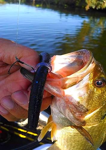 Miniatura 4 de Kit de equipo loco para fregadero, junta tórica, no necesita herramienta, utiliza gusanos Senko, anzuelos de pesca, anillos tóricas, fáciles de