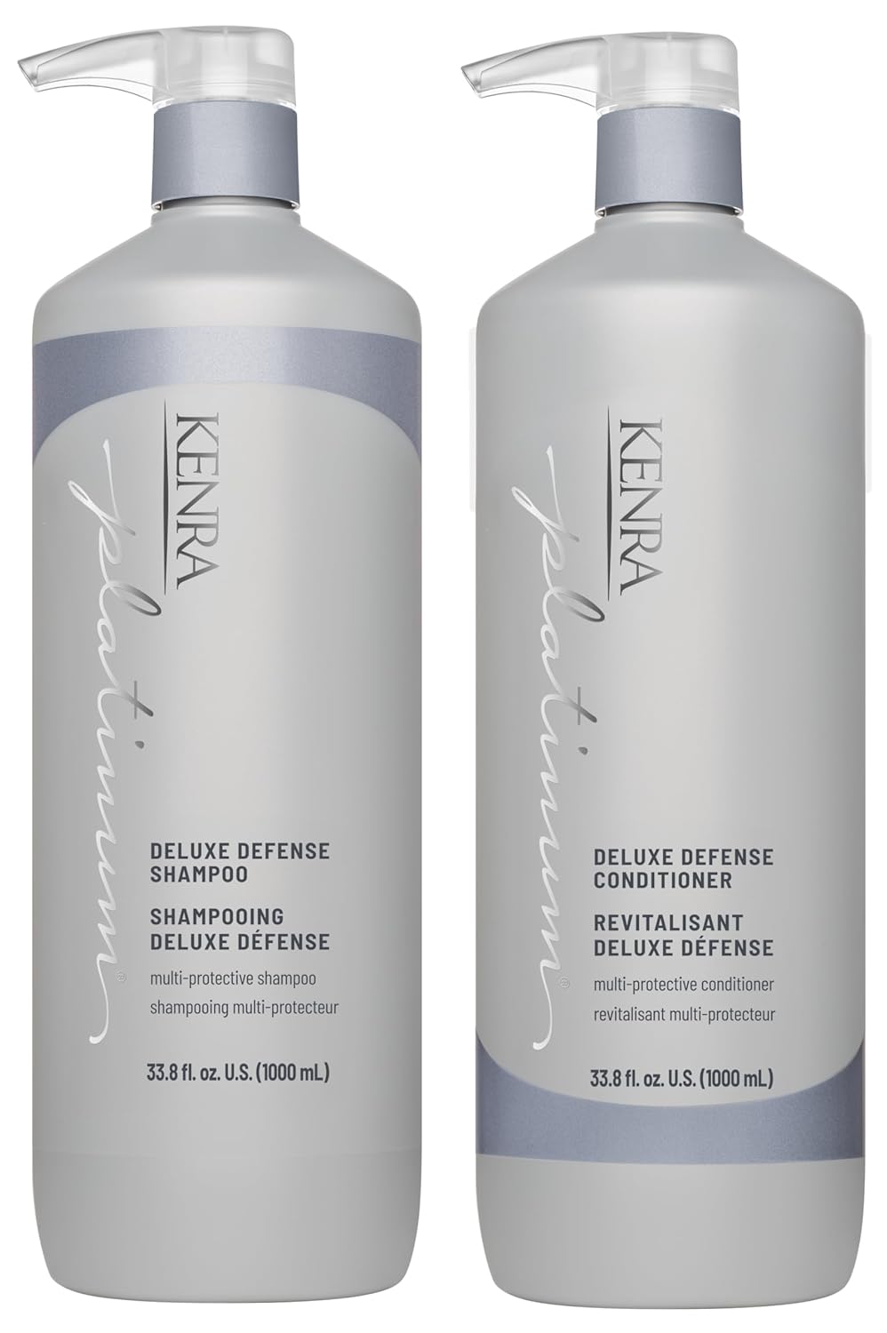 Kenra Platinum Deluxe Defense Conditioner | Strengthening + Breakage Prevention| Damage Repair | Shine Enhancing | Color Protecting | Sulfate Free | All Hair Types