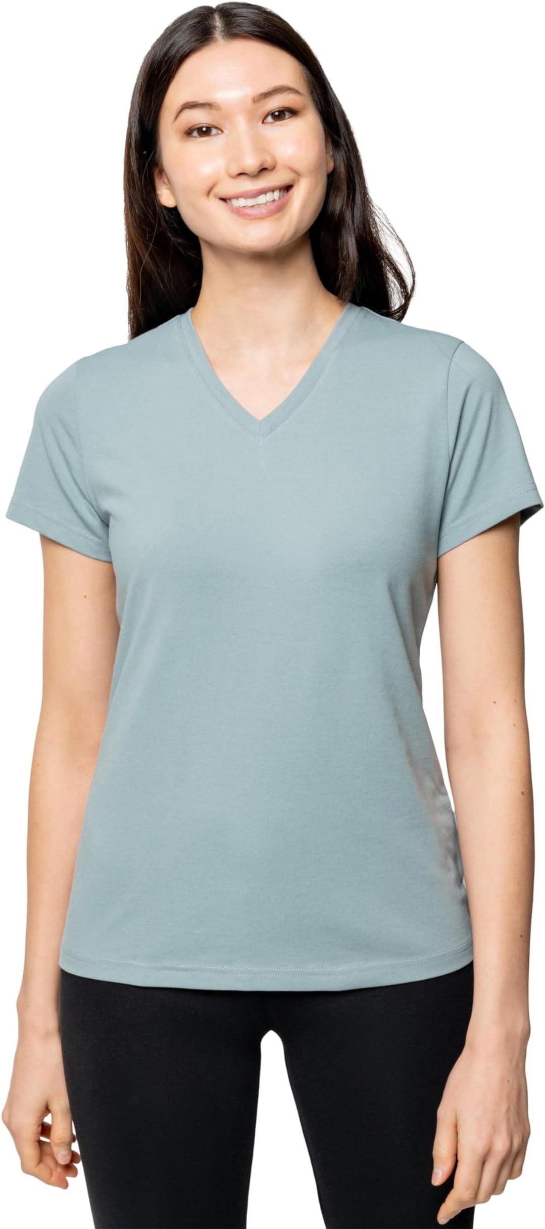 Insect ShieldWomen's UPF Dri-Balance Short Sleeve V-Neck Shirt