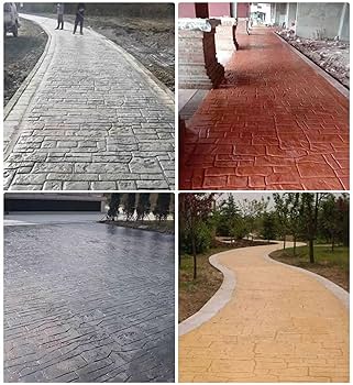 Jiswhisker コンクリートスタンプ、マットストーンテクスチャ