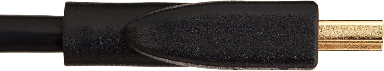Amazon Basics CL3 Rated High Speed 4K HDMI Cable (18Gbps, 4K/60Hz) - 6-Feet, Pack of 10, Black