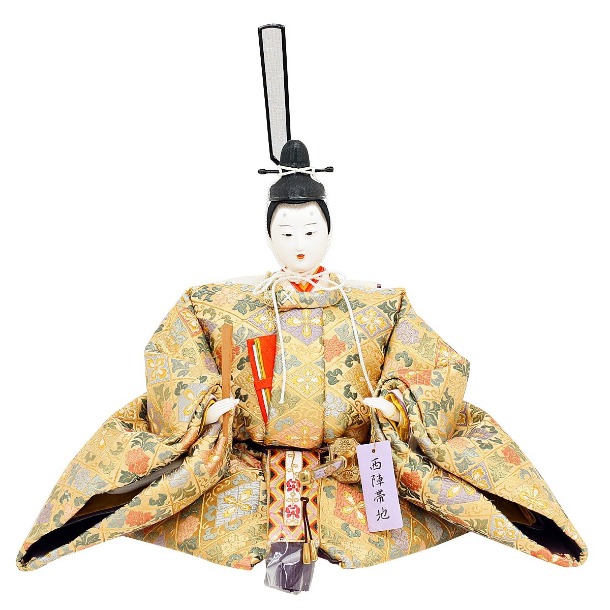 Amazon | 平安雛幸作 雛人形 親王飾り 京雛 京七番 御雛 頭師：川瀬健