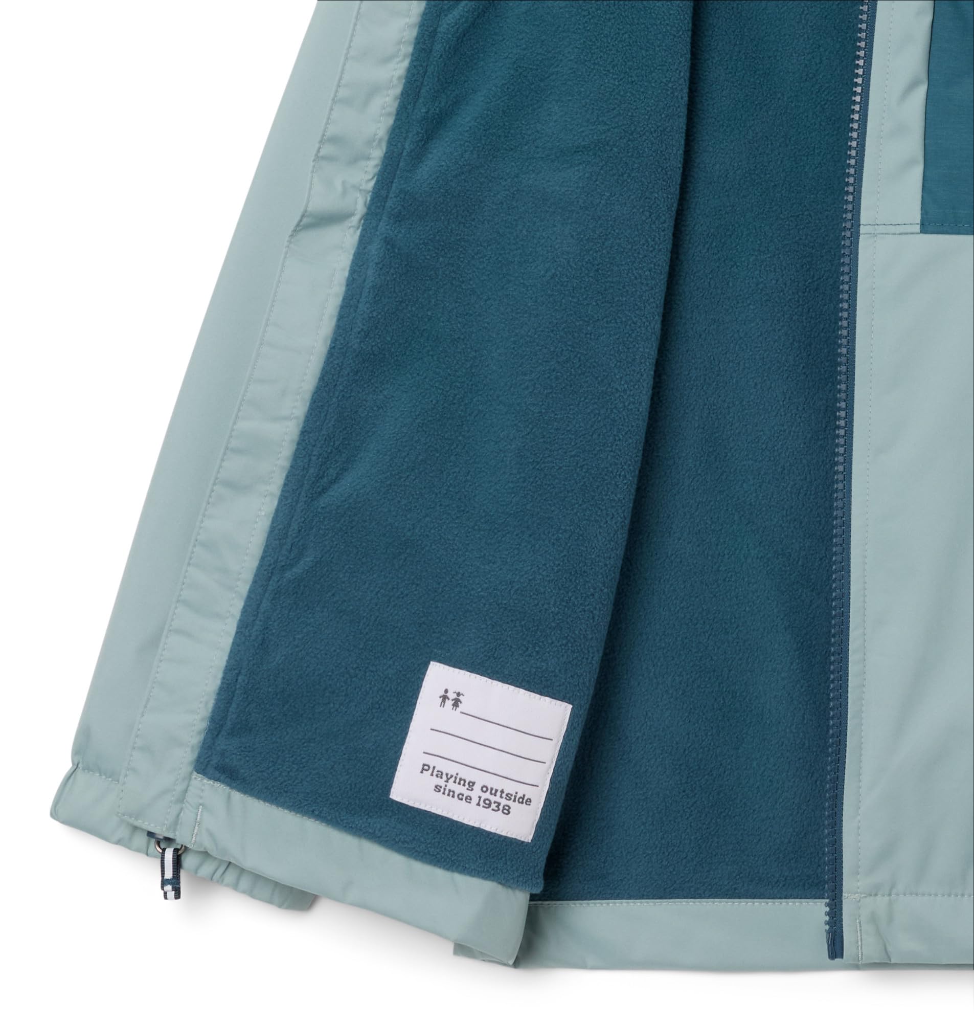 Columbia Rainy Trails™ II Fleece Lined Jacket Giacca antipioggia impermeabile Youth Boys (Pacco da 1)