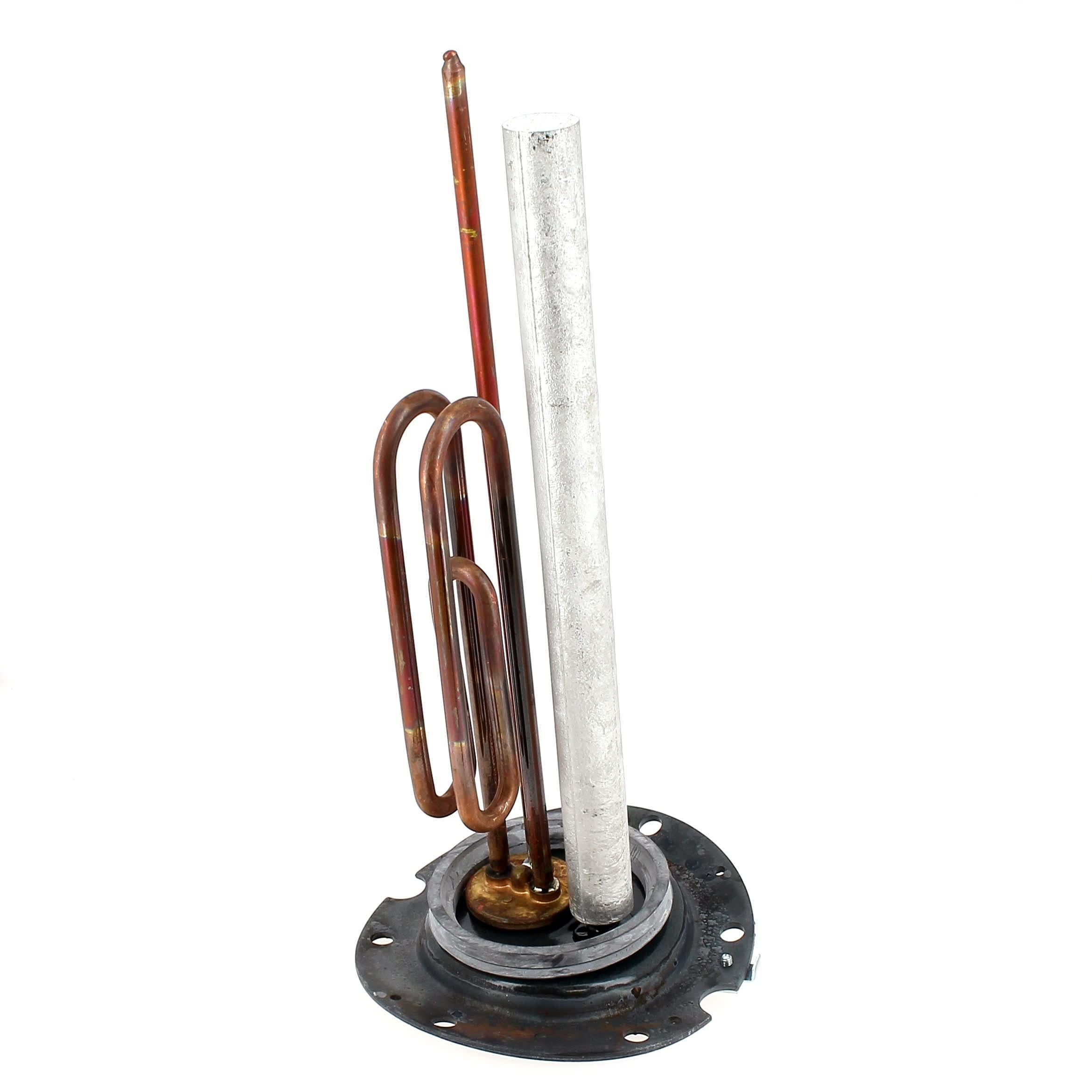 Resistencia blindada 2200 W y junta para calentar agua sobre base.