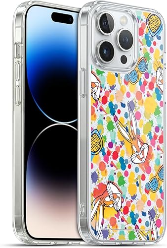 Miniatura 153 de Head Case Designs Funda de gel suave con licencia oficial de Looney Tunes Retro Bugs Bunny compatible con Apple iPhone 11 Pro Max Retro,Blanco y