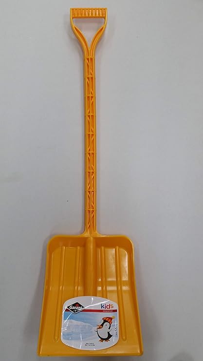 Review Garant Kids Poly Snow Shovel 0-3/8″ Plastic – Yellow