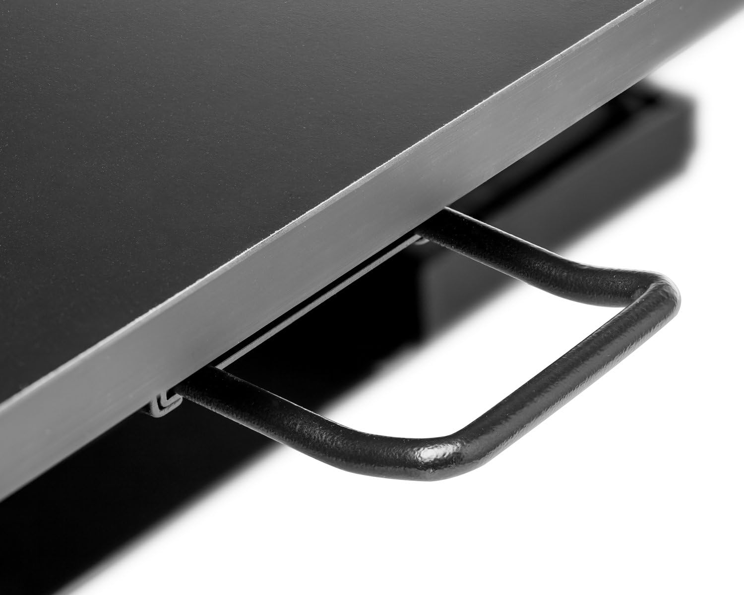 Best Quality 🔥 Elevating Desktop with Built-in Cable Management and Keyboard Tray, Height Adjustable Desk Stand by Halter, Black ED-310