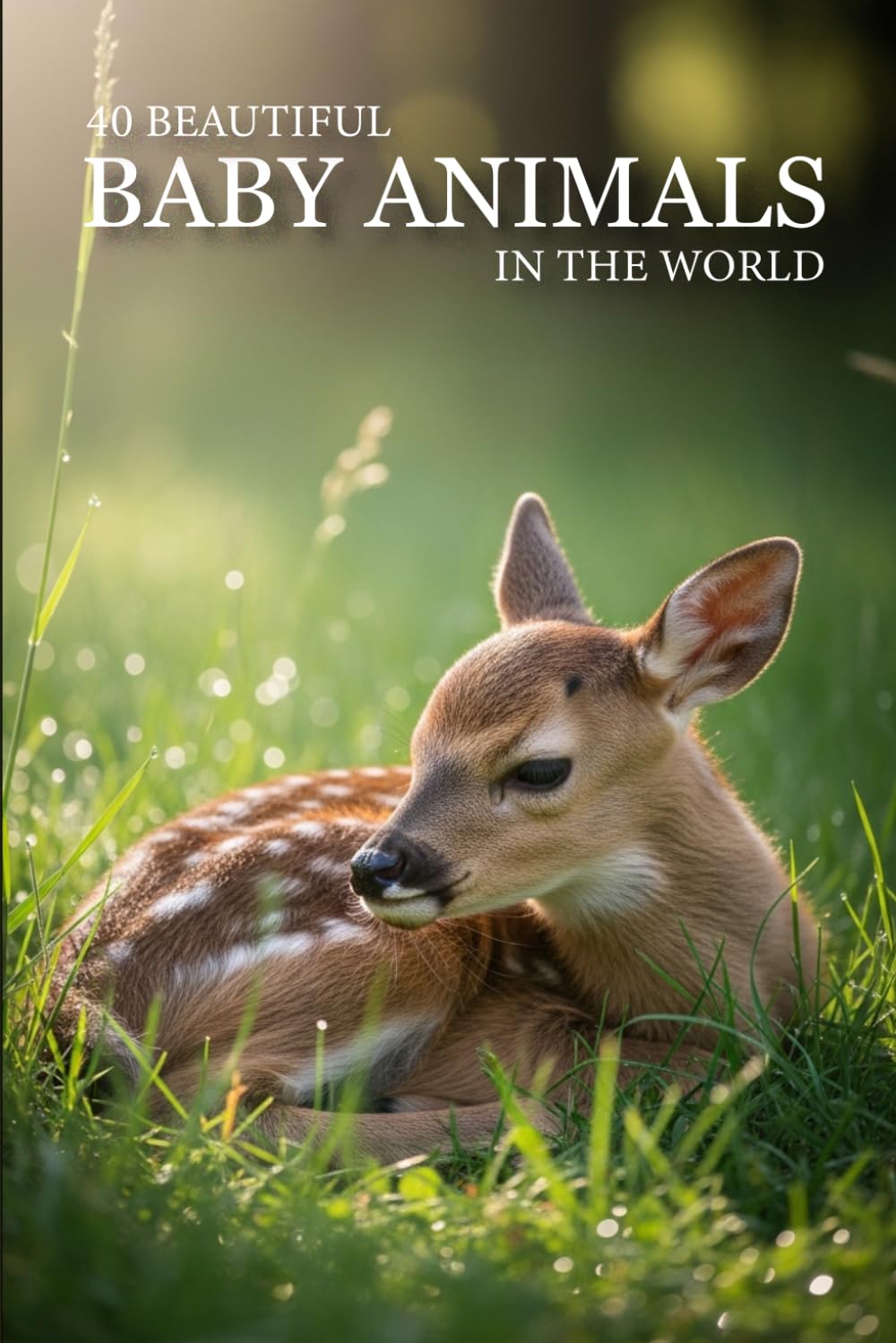 40 Beautiful Baby Animals in the World: A Heartwarming Collection of 40 Cute Wildlife Babies to Inspire Joy, Calm, and Smiles (Attractive Picture Book)