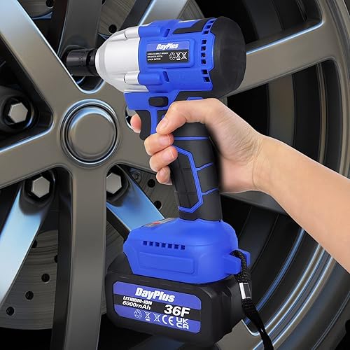 Miniatura 9 de Juego de taladro inalámbrico de 21 V 2 en 1 sin escobillas con batería de 6.0 Ah que ofrece un par de torsión de 460 Nm, 3200 RPM, pistola de