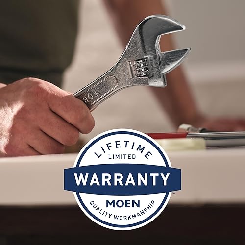 Miniatura 14 de Moen Adler - Llave de cocina de arco alto con una sola manija, resistente a manchas de acero inoxidable con limpieza eléctrica, 87233SRS