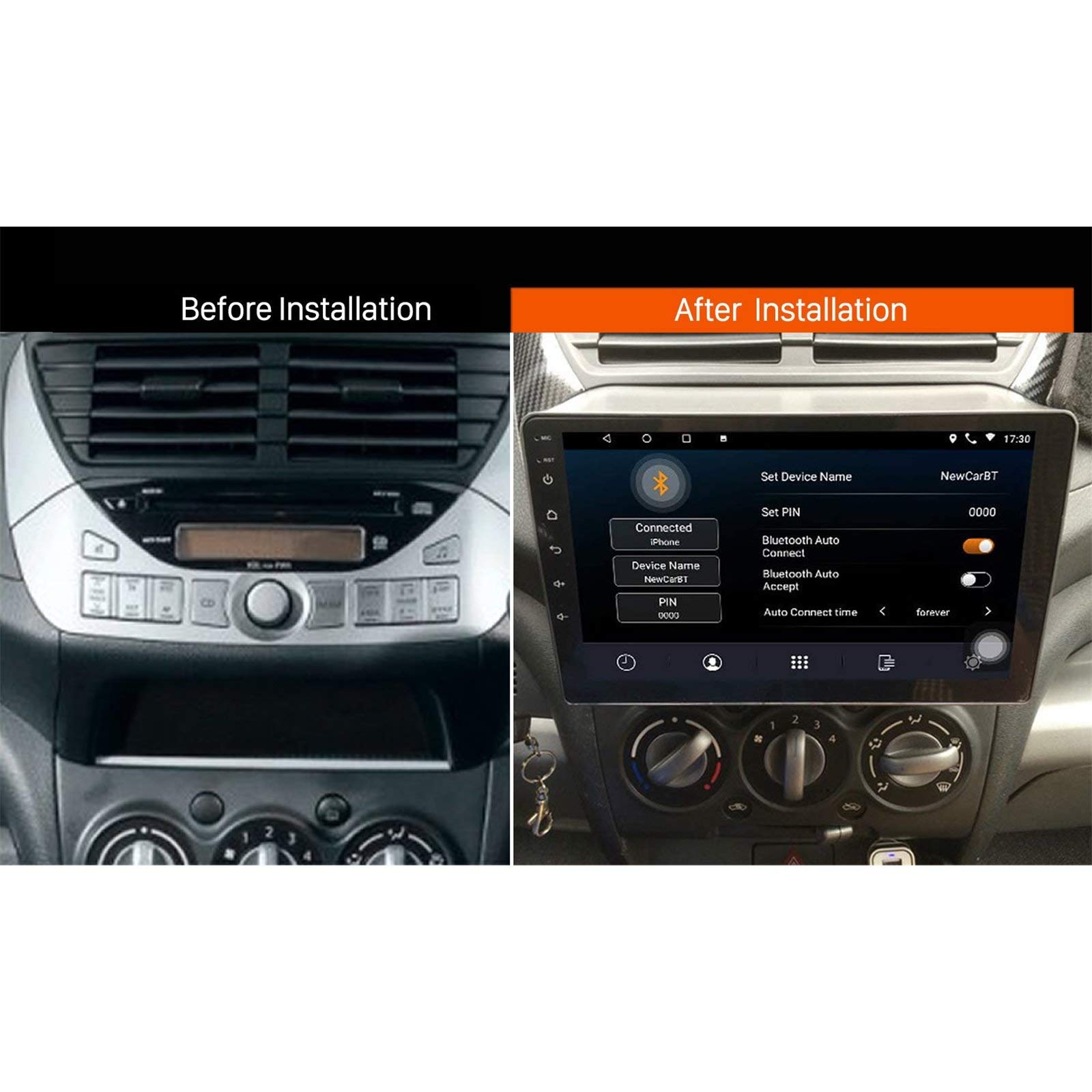 Sound Way Kit Montaggio Autoradio, Mascherina 2 DIN Adattatore, Cavo ISO, Adattatore Antenna Compatibile con Nissan Primastar/Opel Vivaro/Renault Trafic II