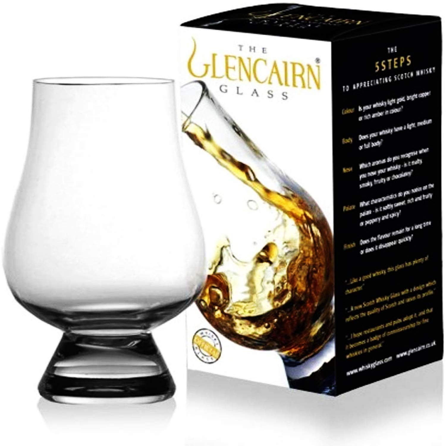 Glencairn Crystal Whiskey Glass, Set of 12