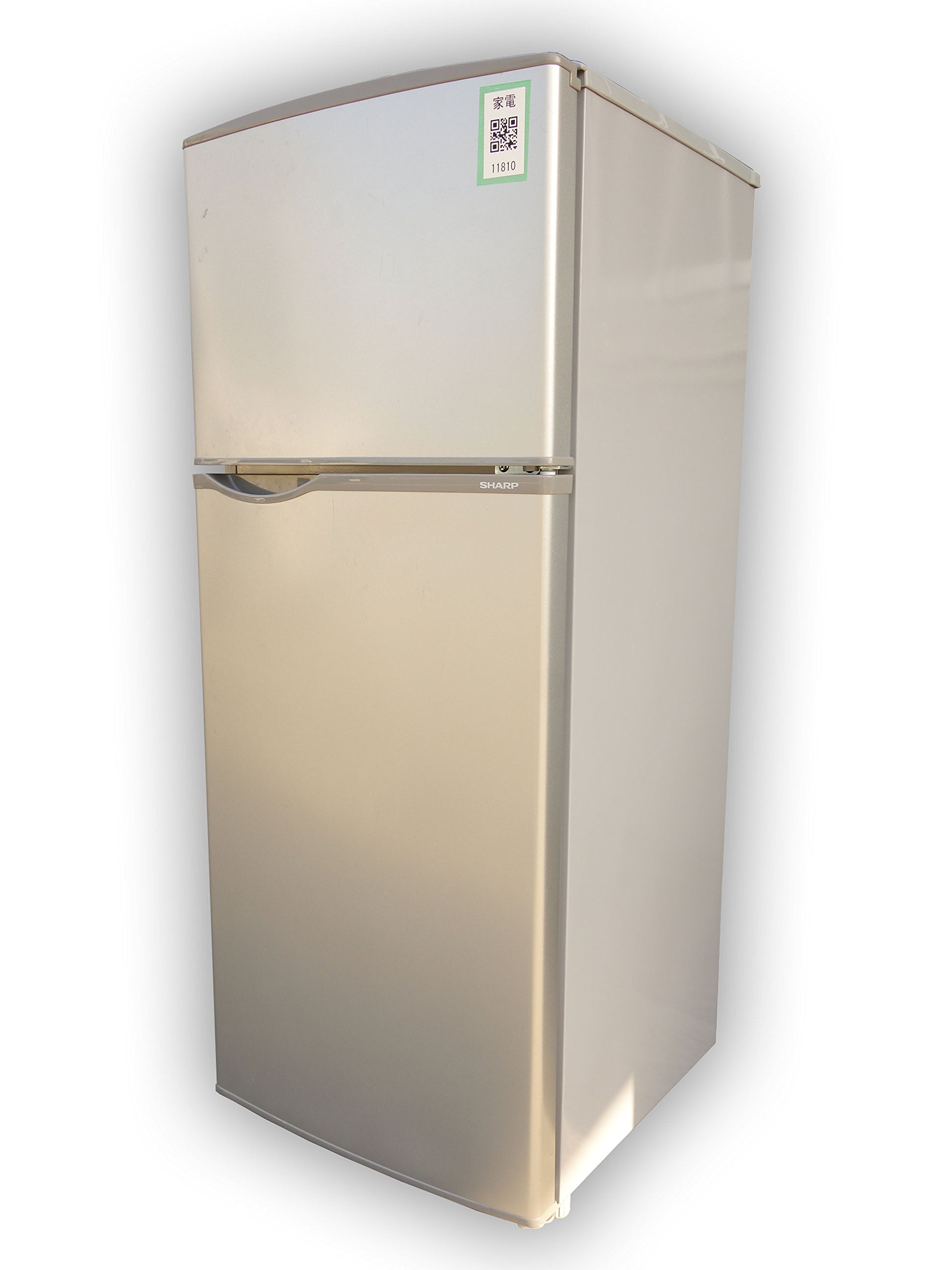 Amazon.co.jp: シャープ 118L 2ドア冷蔵庫（直冷式）シルバー系SHARP  
