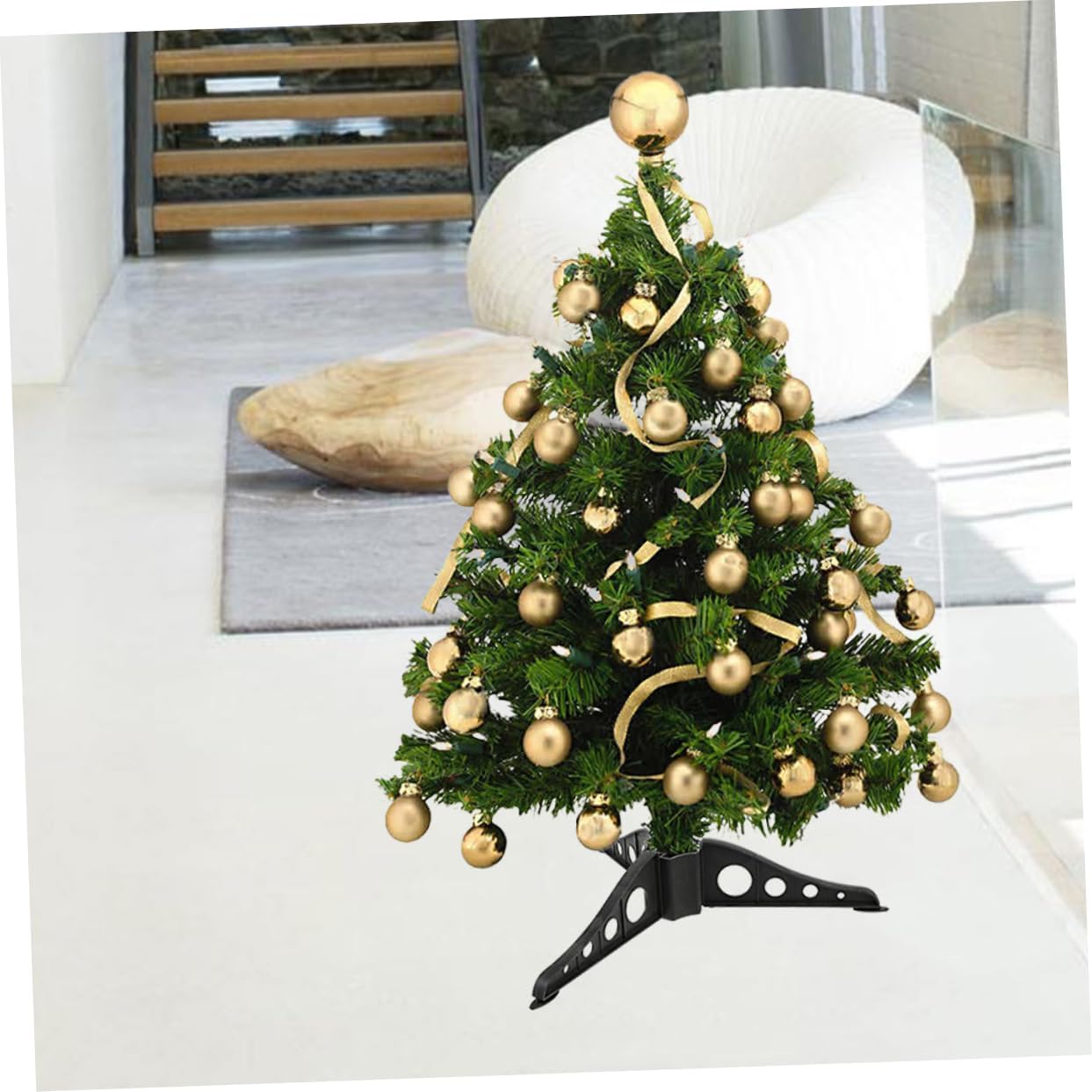 10pcs Christmas Tree Stand Bracket Xmas Tree Holder Support Sleek Design for Holiday Decor