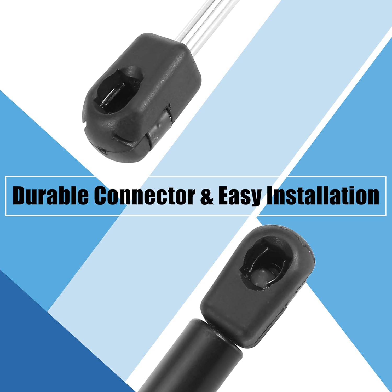 X AUTOHAUX 2pcs 10inch 45N/10Lb Black Universal Gas Spring Shock Lift Supports Gas Struts for RV Car Boat