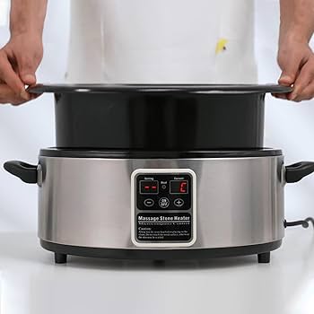 Amazon.com: Master Massage 6 Quart LED Hot Stone Warmer with