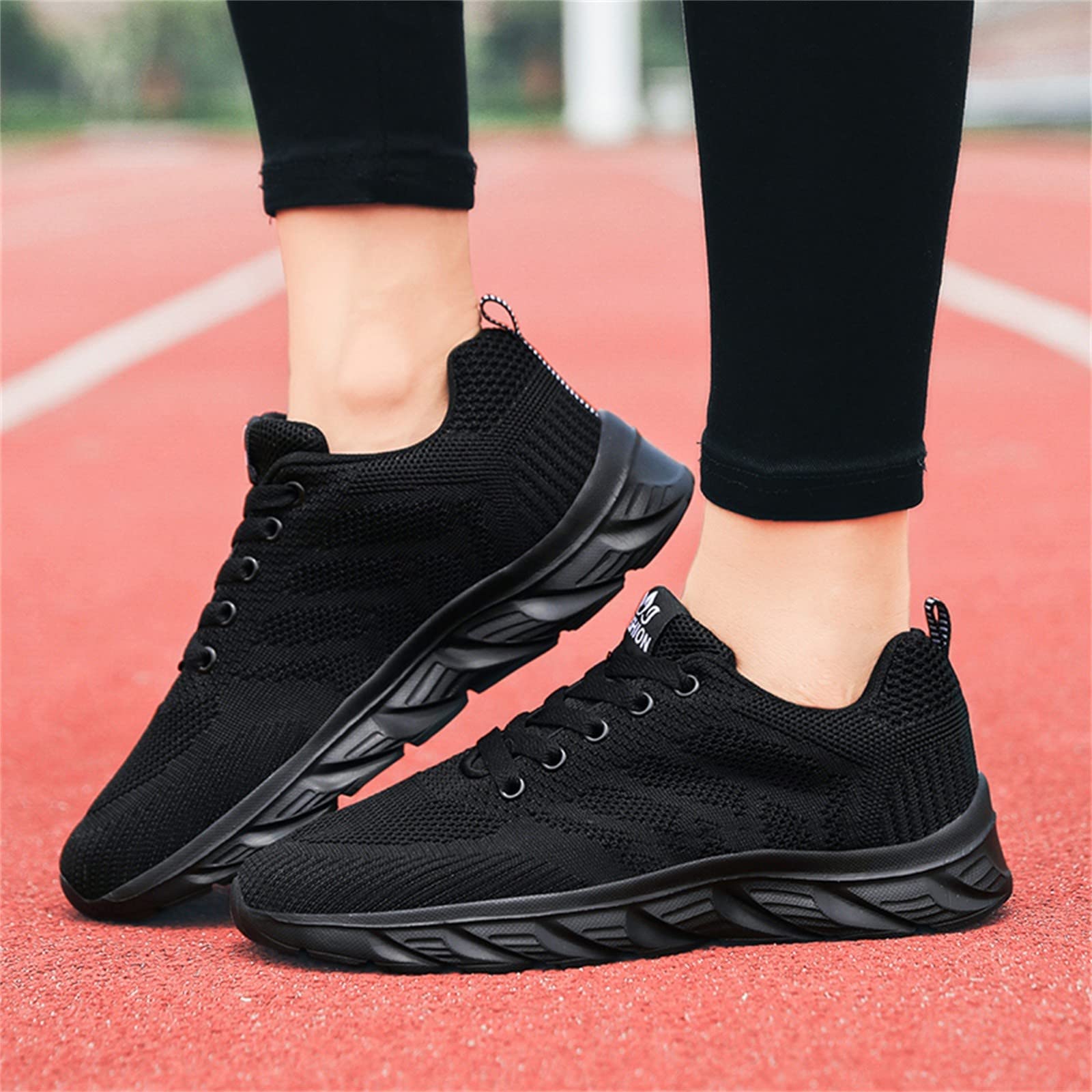 Genérico Zapatillas Deportivas Mujer Zapatillas Elegantes Deporte Verano A La para Mujer Malla Transpirable Ligero Cómodo Casual Deportivas para De