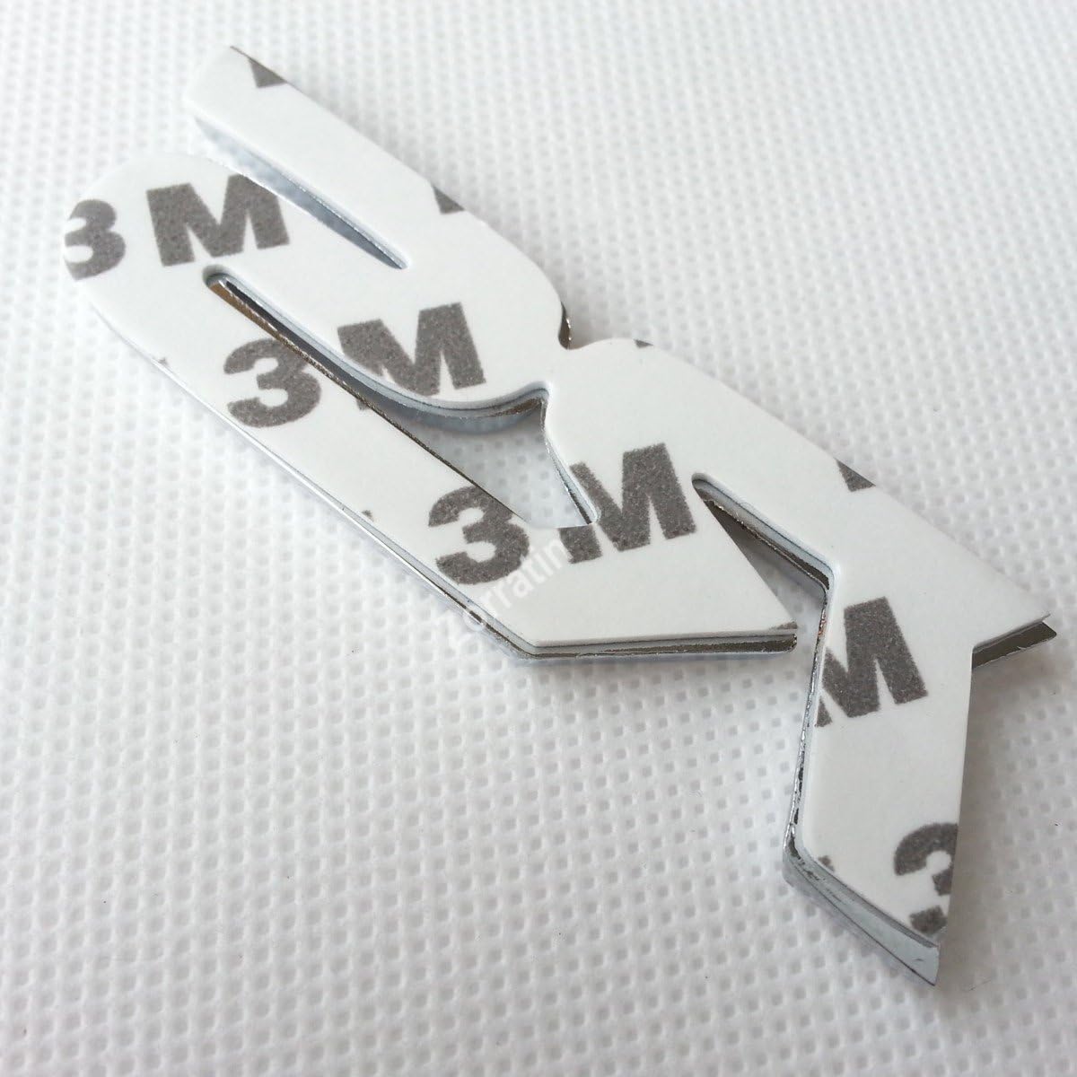 Metal RS Emeblem Decal pre-Adhesive 3D RS Badge for Chevrolet Camaro Malibu Spark Trax Equinox Silverado and Mustang RS