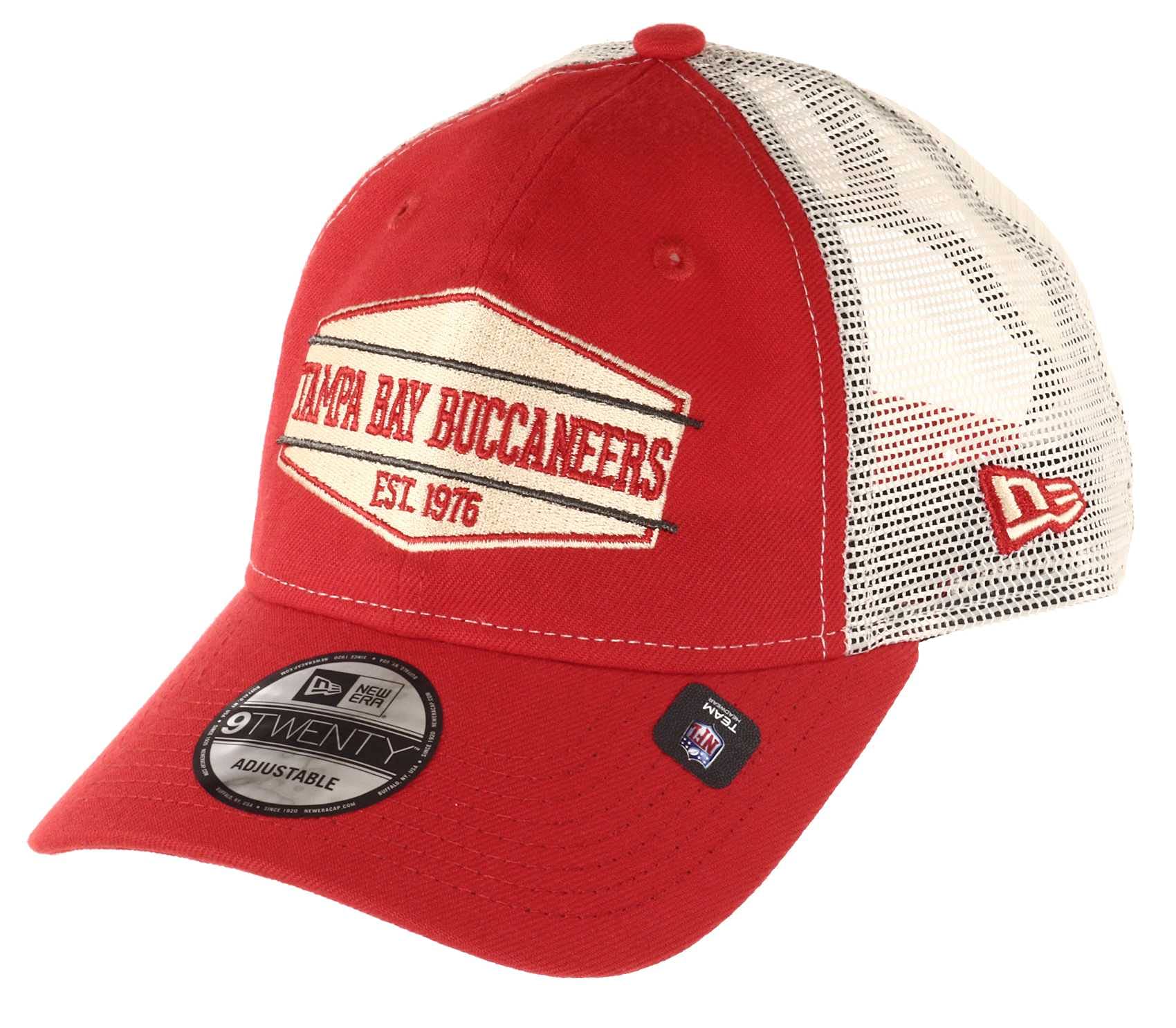 New Era Unisex Tampa Bay Buccaneers 9Twenty Trucker Cap - Shield - One Size