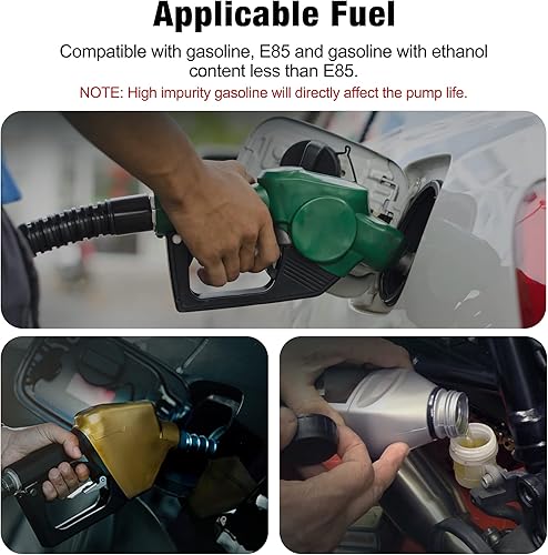 Miniatura 5 de EVIL ENERGY EFI 255LPH Bomba de combustible eléctrica Intank Kit de alto flujo 43PSI