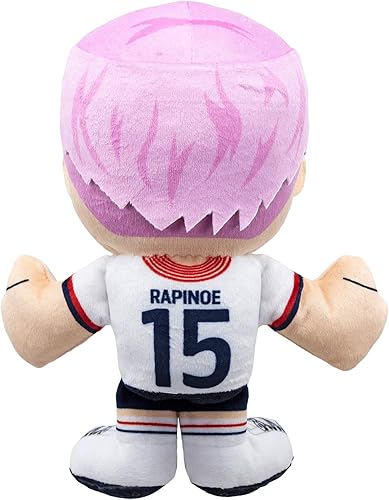Miniatura 4 de Bleacher Creatures Megan Rapinoe Kuricha - Peluche de fútbol americano para mujer, 8 pulgadas, suave, inspirada en Chibi, superestrella del fútbol