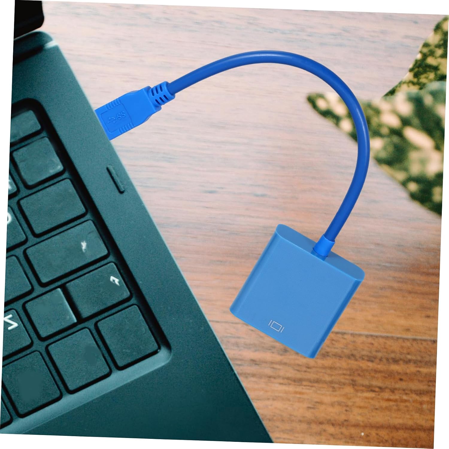 USB 3.0 to VGA Adapter Cable for External Video Display Compatible Monitors and Projectors Durable Design Easy Connection for Laptops and PCs