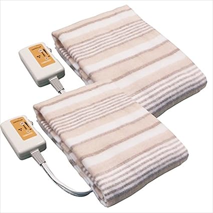 Amazon 山善 Yamazen お得2枚セット電気毛布 敷毛布タテ140 ヨコ80cm Yms 13 2 山善 Yamazen ブランケット 毛布 通販