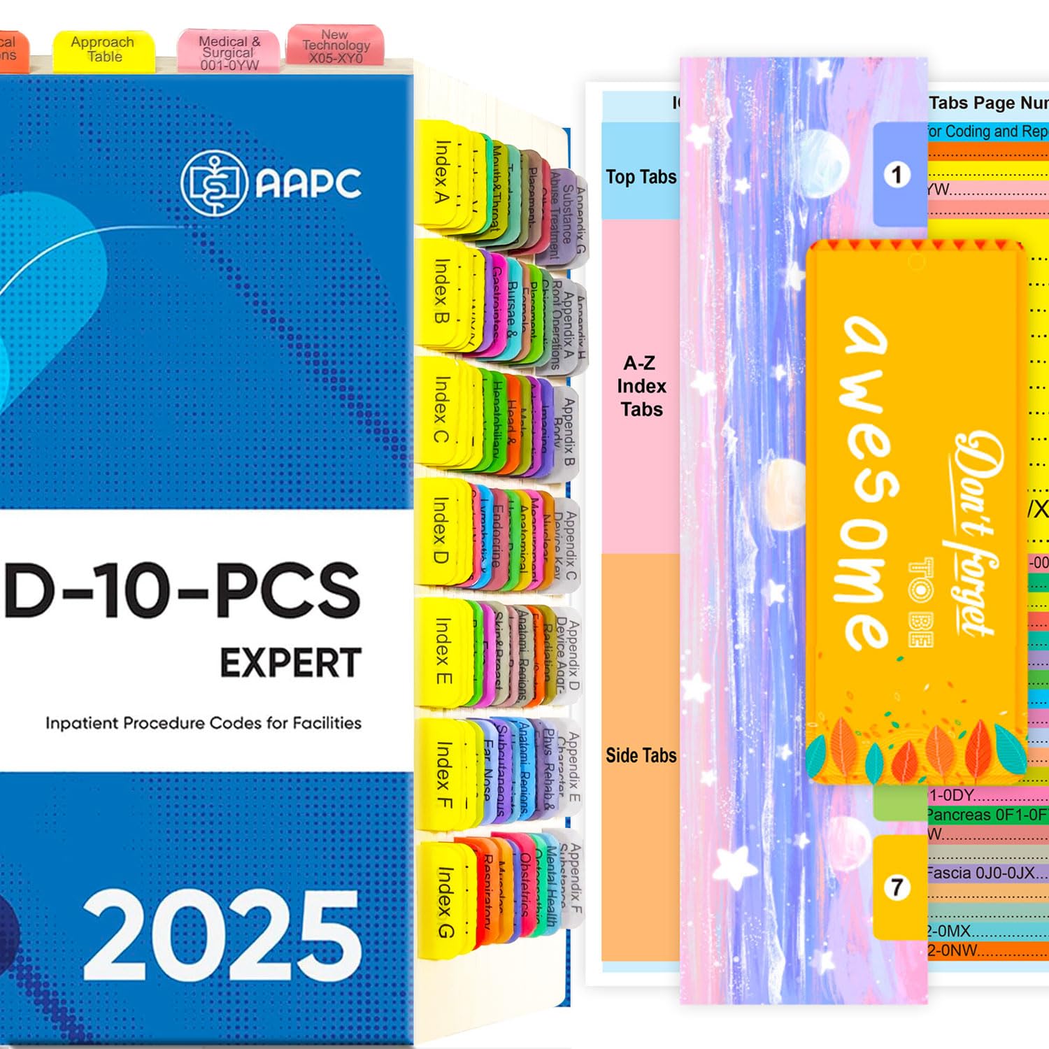Onglets pour ICD-10-PCS Expert 2025 pour optimiser votre codage - 8