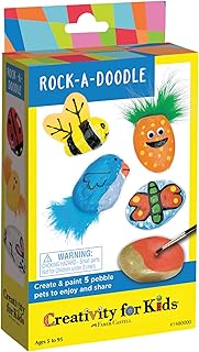 Creativity for Kids Rock Painting: Pet Rocks Mini Kit (Ages 5+)