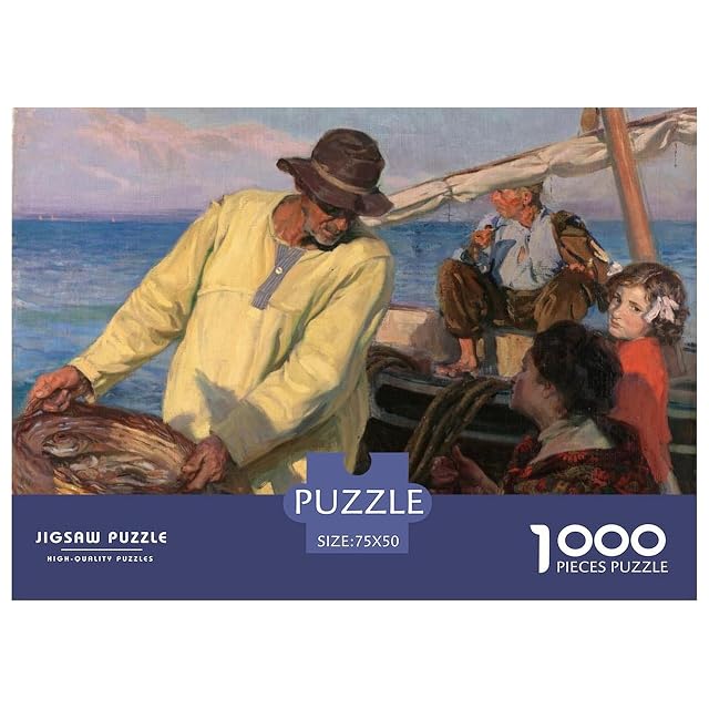 Foto 2 de 8 de Joaquín Sorolla Y Bastida Rompecabezas De Madera 1000 Piezas, Impossible Puzzle Museo Creativo para Adultos