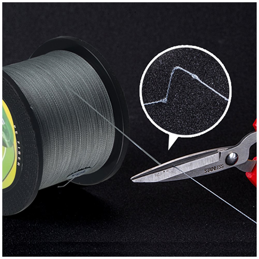 Sxsun - Hilo de Pesca Trenzado de 8 hebras, 1000 m, Multicolor