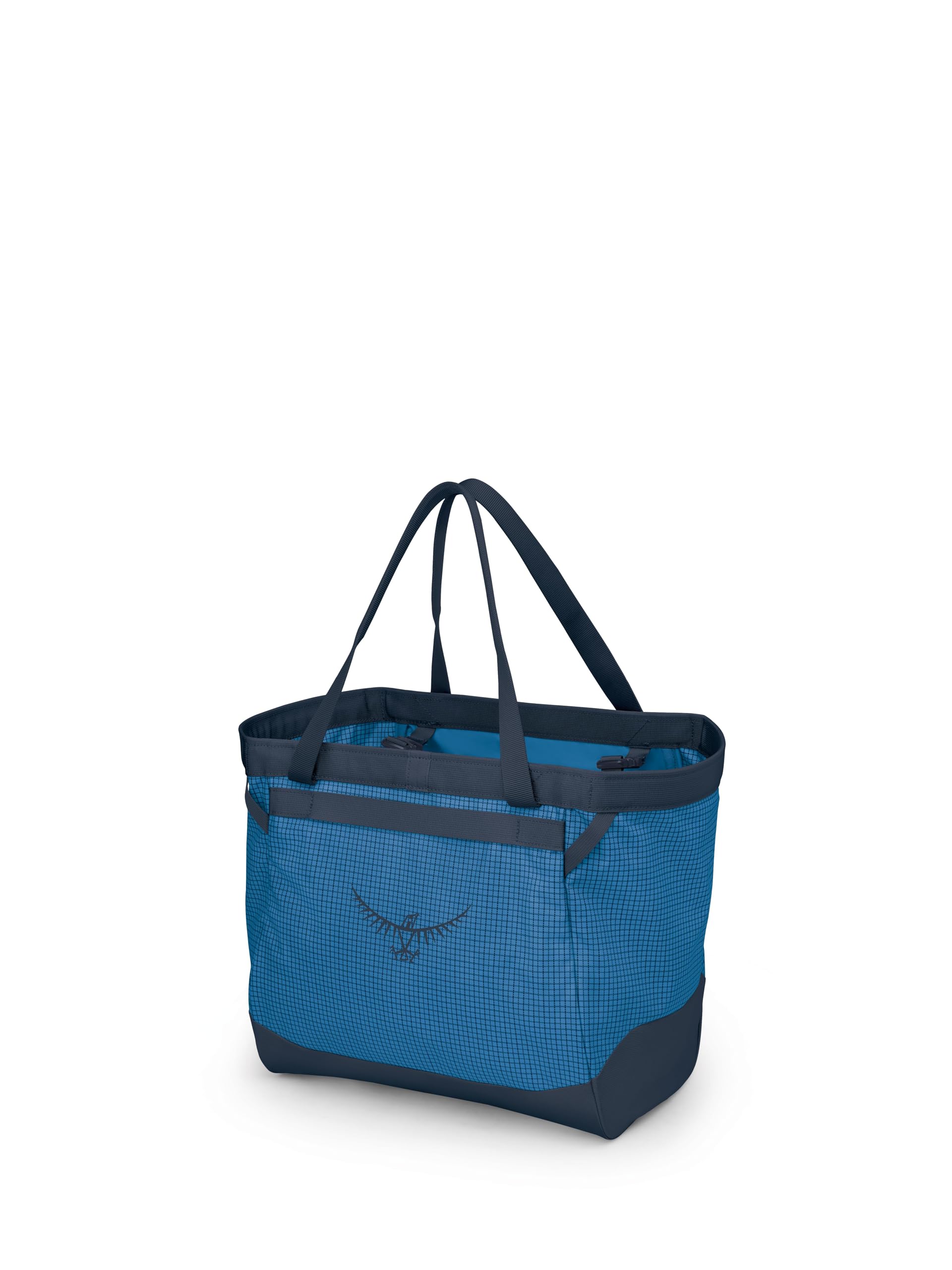 Osprey Unisex Transporter Gear Tote 28 wytrzymała torba do przenoszenia wyposażenia, Niebieski płomień.