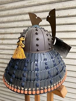 置き物　鉄兜 翔龍猛虎 着用兜収納飾りsw75094 – 福仙