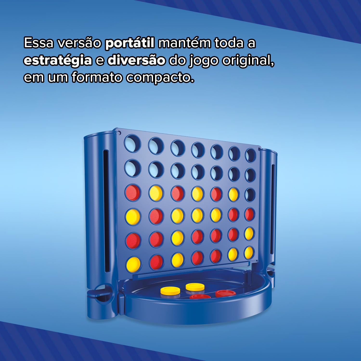 Hasbro Gaming Connect 4 Grab And Go, Versione Compatta Da Viaggio Del Gioco Forza 4, Con 42 Pedine - 5