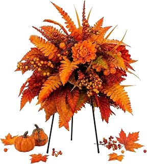 Fall Floral Arrangement 30x40cm Outdoor Artificial Flower