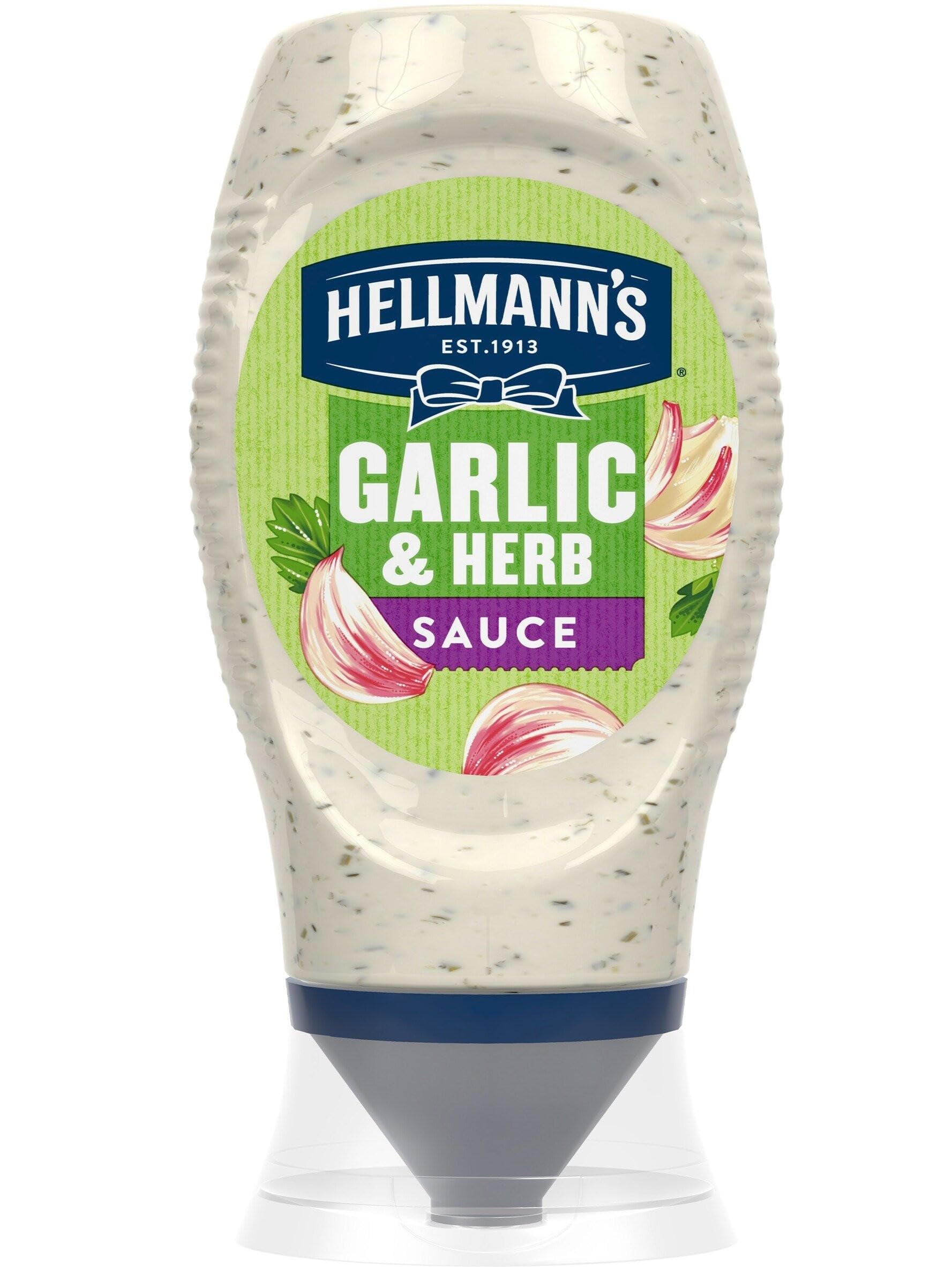 Hellmann's Garlic and Herb Sauce, 250g