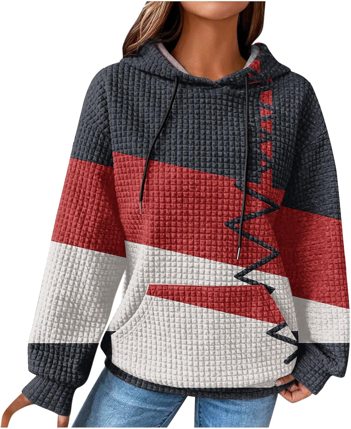 Trendy Oversized Waffle Hoodie for Women: Casual Long Sleeve Pullover Tops – Fall Fashion Deals for Prime Early Access 2023 Canada Trendy Oversized Waffle Hoodie for Women: Casual Long Sleeve Pullover Tops – Fall Fashion Deals for Prime Early Access 2023 Canada