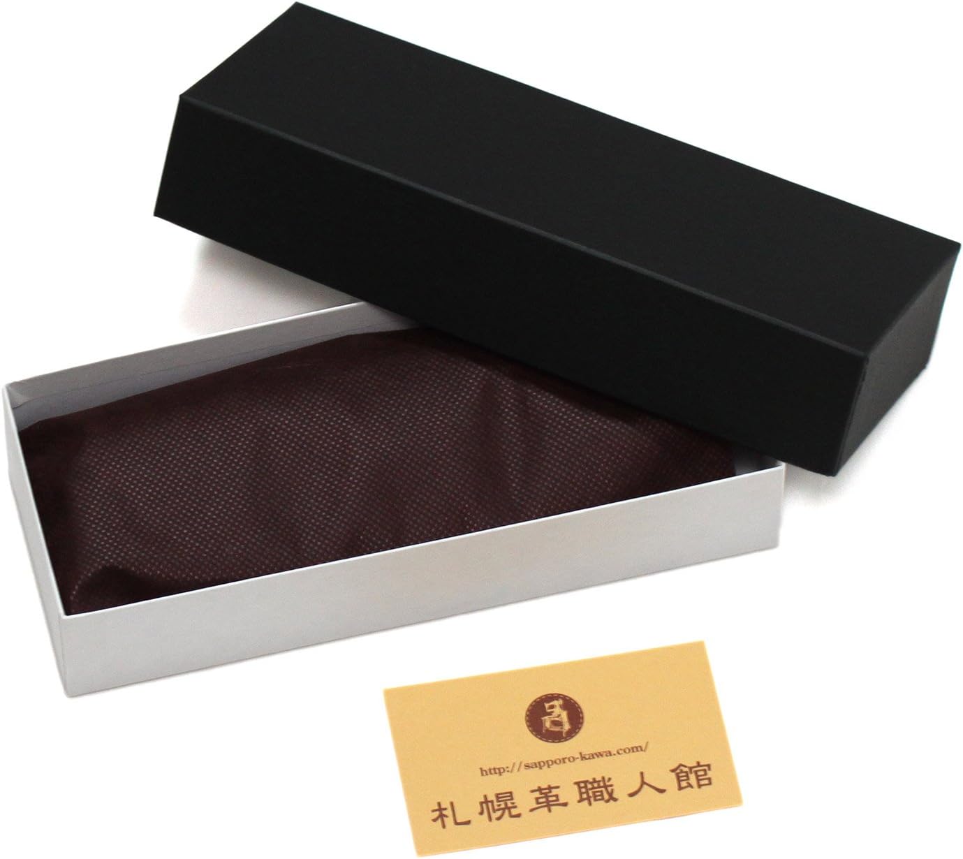 [カワショクニンカンサッポロ] [札幌革職人館] 差込 メガネケース 日本製 牛革 オイルドレザー