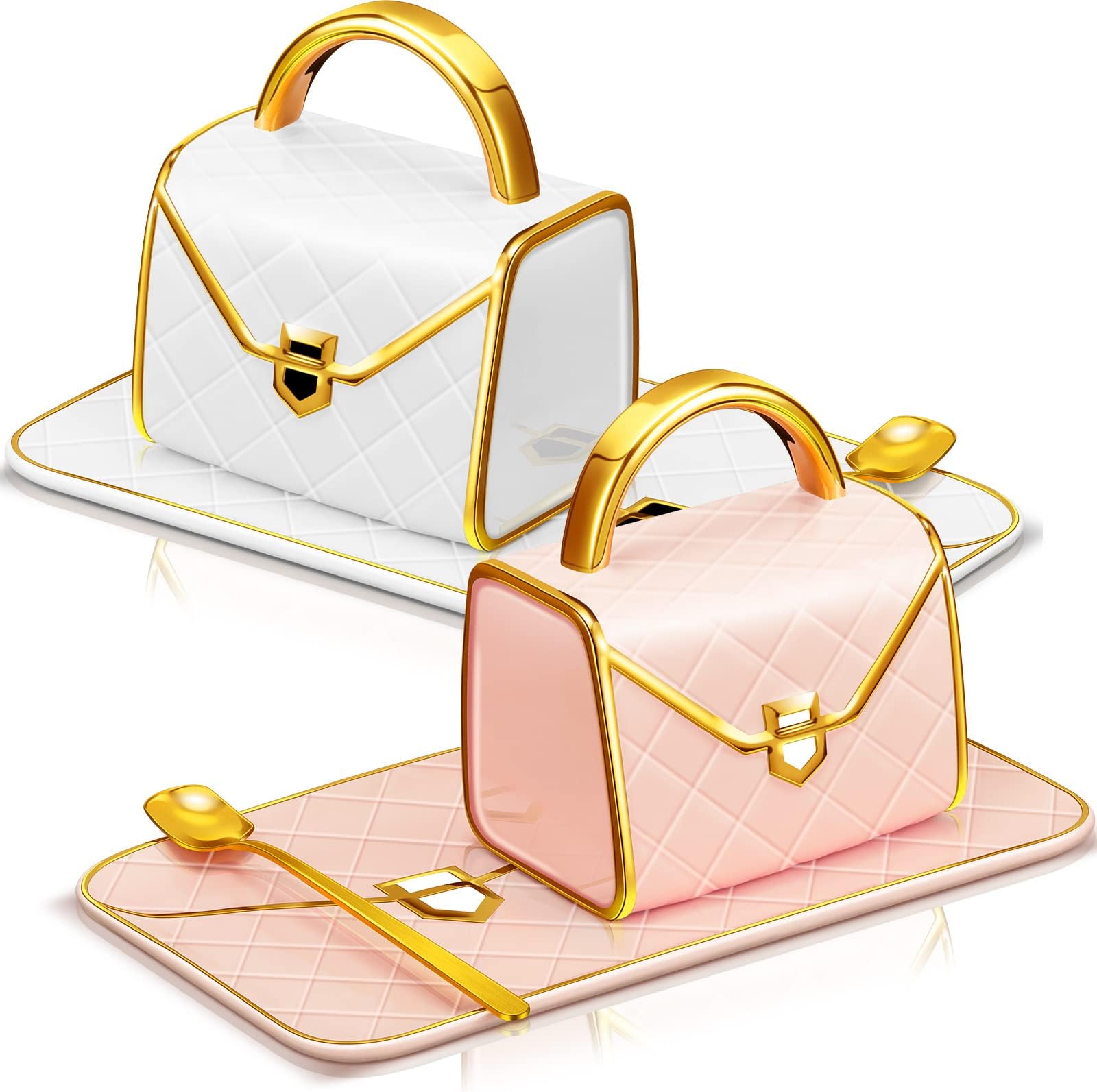 Tessco 2 Pieces Ceramic Cloud Mug Cute Cup with Coaster 7oz Cute Ceramic Coffee Mug with Saucer Set for Office Home Coffee Tea Latte Milk, Pink and Pearl White (Cute Bag)