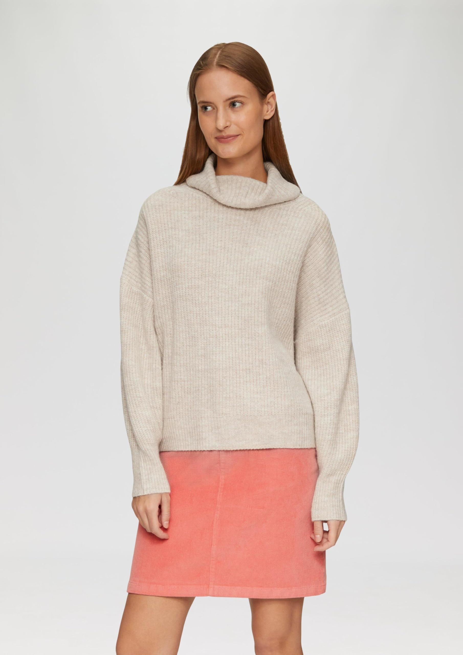 s.Oliver Oversized Pullover mit Rollkragen