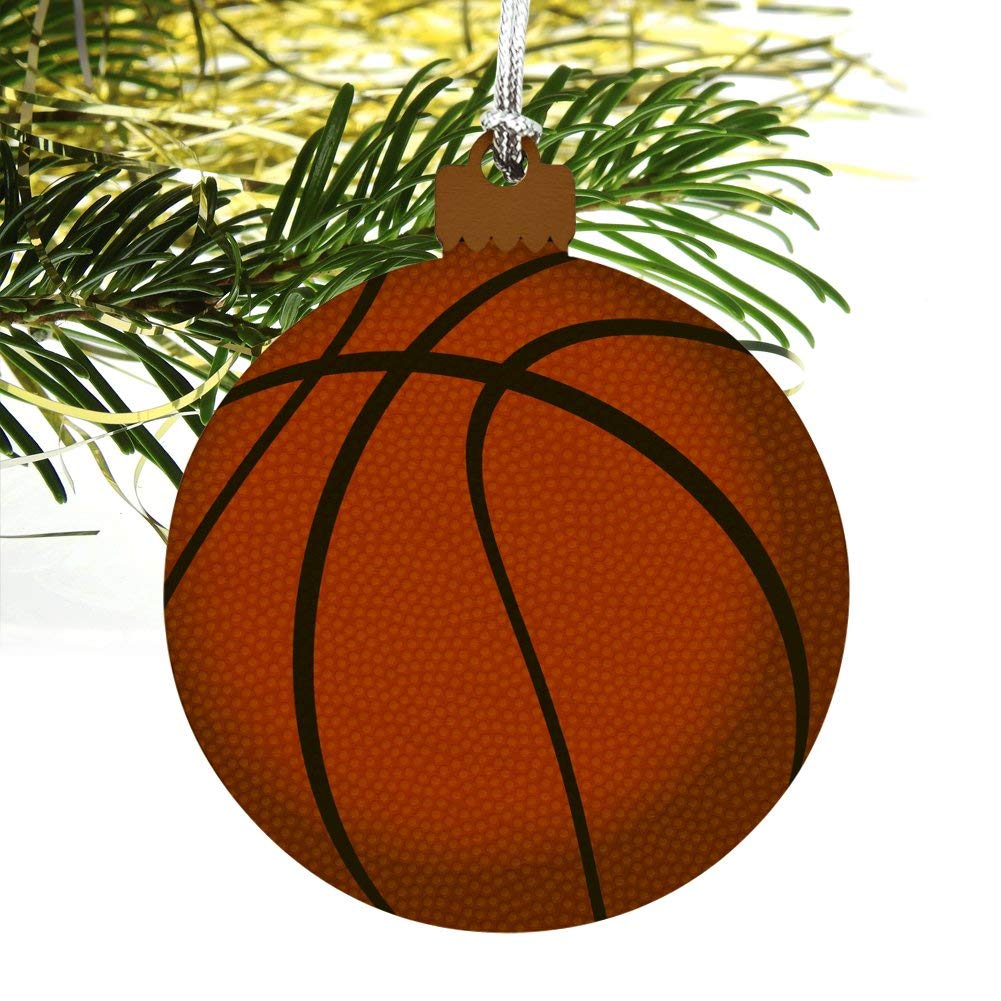 Amazon.co.jp: バスケットボールボールウッドクリスマスツリーホリデー