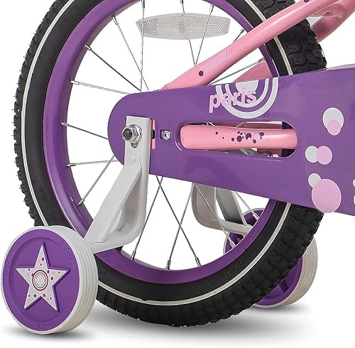 Miniatura 5 de JOYSTAR Paris & Rome Kids Bike for Boys and Girls 3-9 Years Old, 14 16 18 Inch Kids Bike with Training Wheels, Basket or Water Bottle and Handbrake,