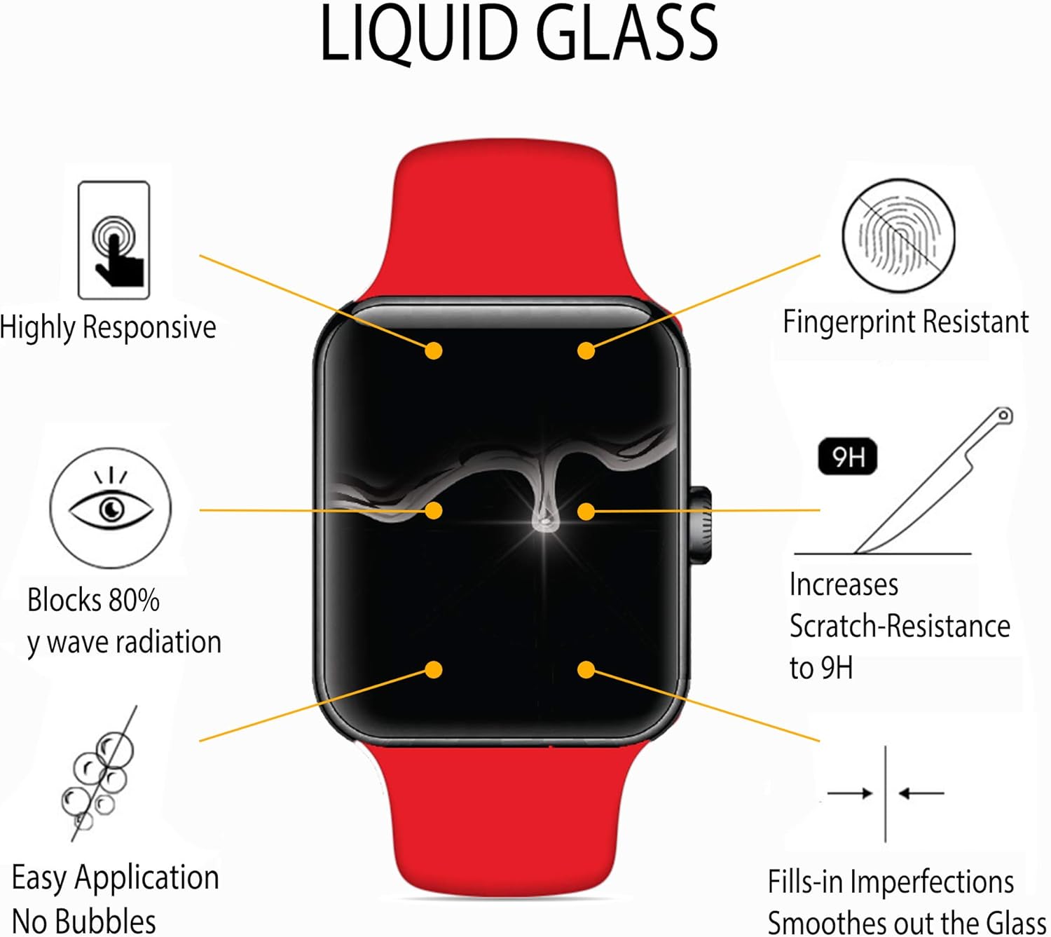 Liquid Glass Apple Watch Screen Protector - Image 6