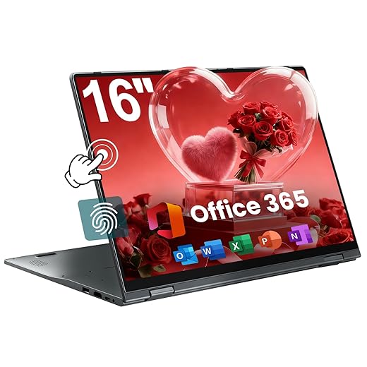 Jumper 16-inch Convertible Laptop with N95 Processor